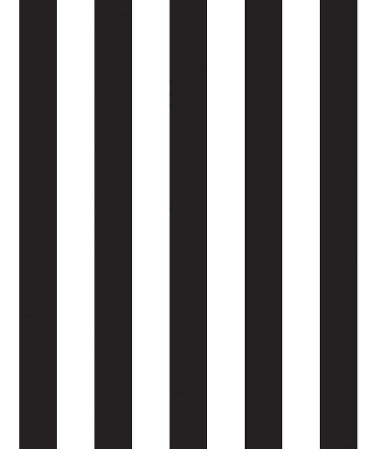 Abstract Black White Stripes Wallpaper
