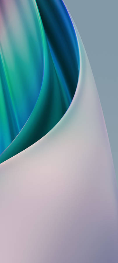 Abstract Blue-green Gradient Oneplus 9r Wallpaper