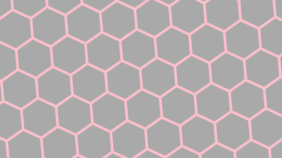 Abstract Gray And Pink Blend Wallpaper