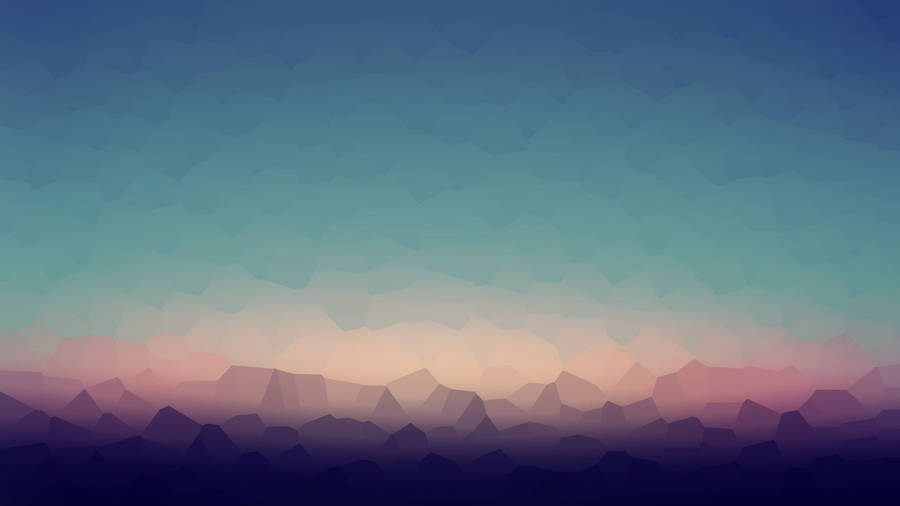 Abstract Mosaic Minimalist Laptop Art Wallpaper