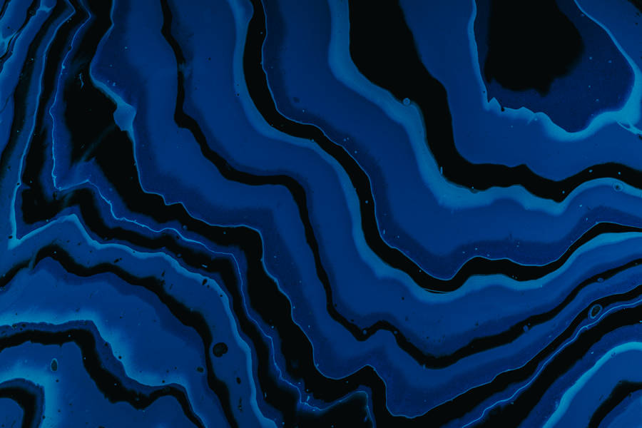 Abstract Navy Blue Paint Wallpaper