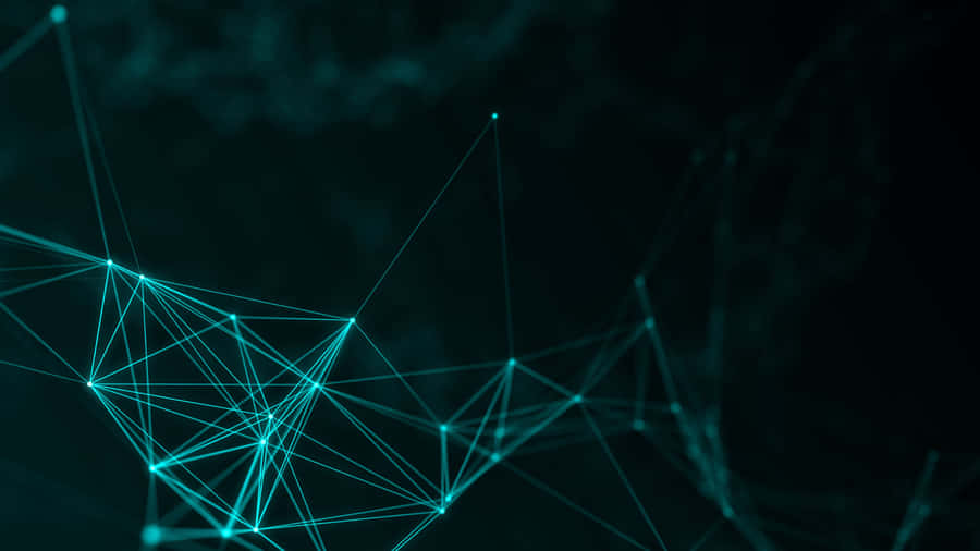 Abstract Network Connections Background Wallpaper