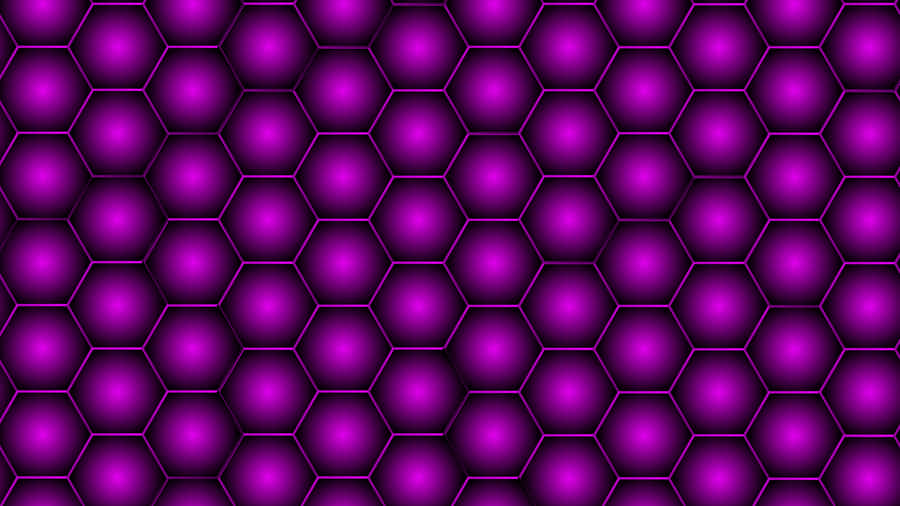 Abstract Shapes In Hexagon Patterns Wallpaper