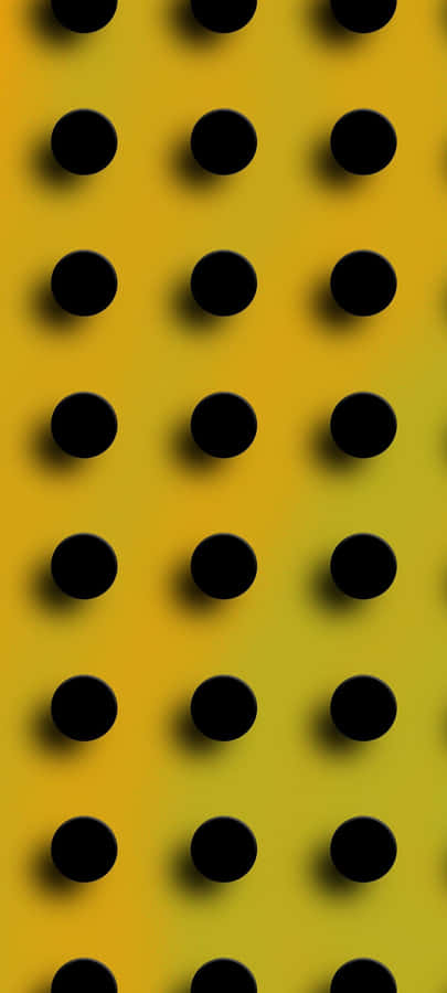 Abstract View Of An Infinite Stretch Of Tiny Black Dots Wallpaper
