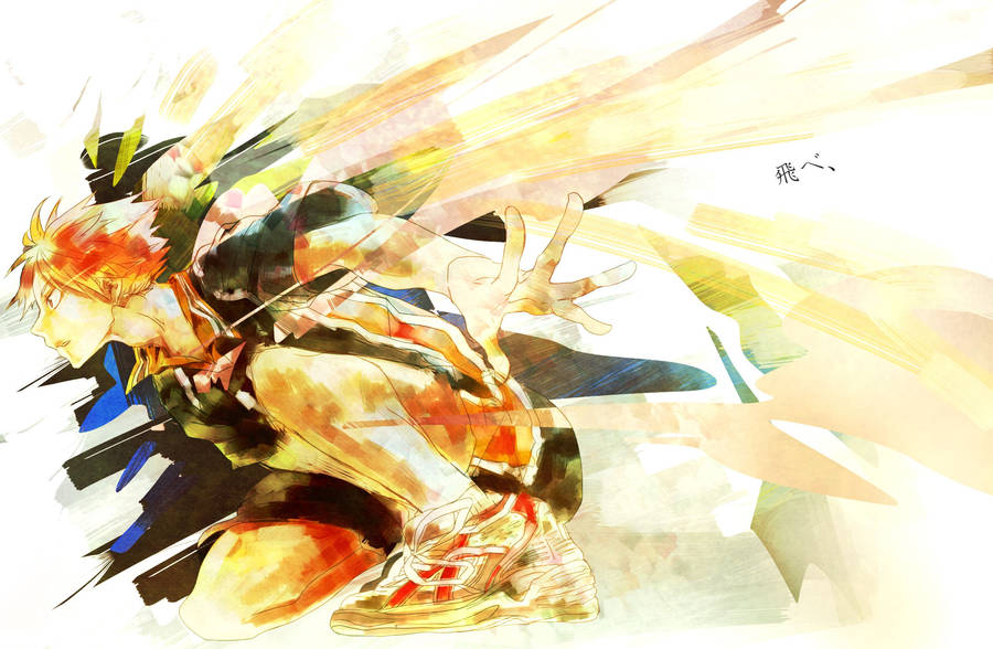 Ace Volleyball Player, Hinata Shouyou Wallpaper