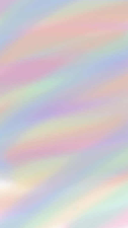 Add A Splash Of Color To Your Life With A Pastel Rainbow Iphone Wallpaper