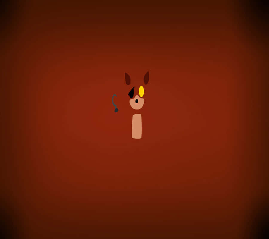 Adorable Foxy All Wound Up Wallpaper