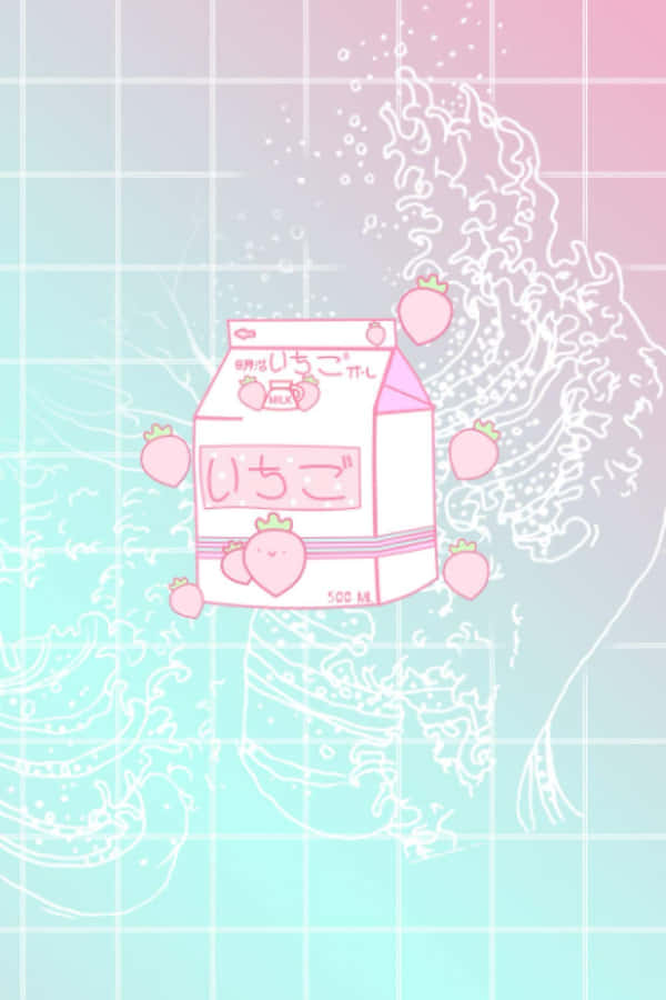 Adorable Kawaii Japanese Food Wallpaper Wallpaper