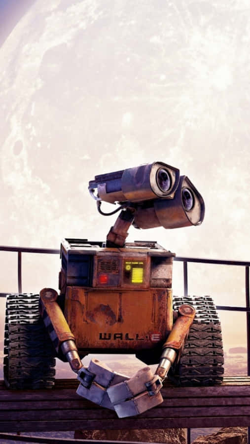 Adorable Wall-e Iphone Wallpaper Wallpaper