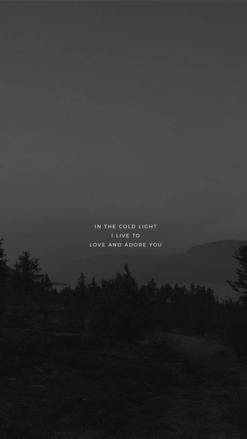 Adore You Love Quotes Wallpaper