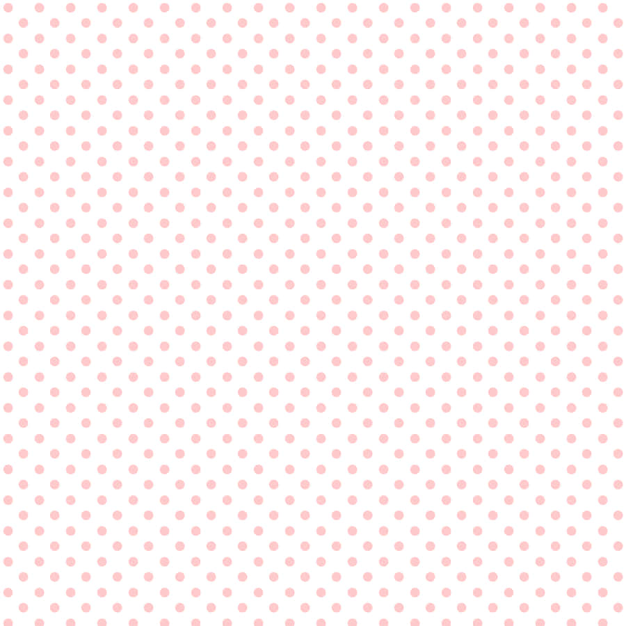 Adorned With Pink Polka Dots Wallpaper