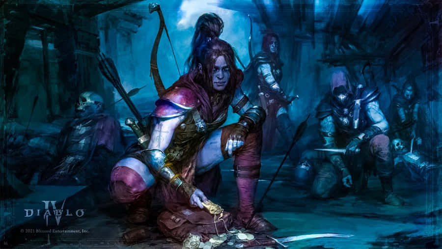 Adventure Awaits In The World Of Diablo 2 Wallpaper