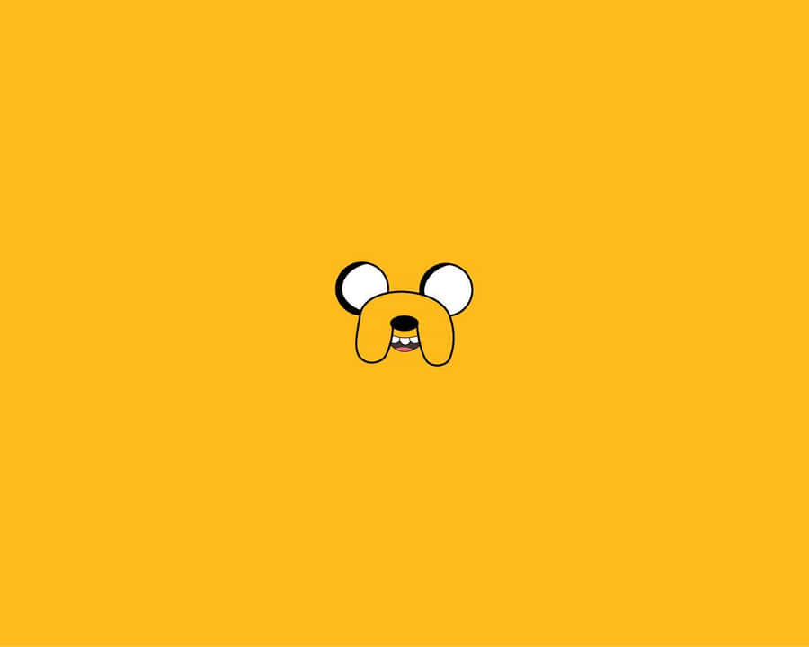Adventure Time Jake Minimalist Art Wallpaper