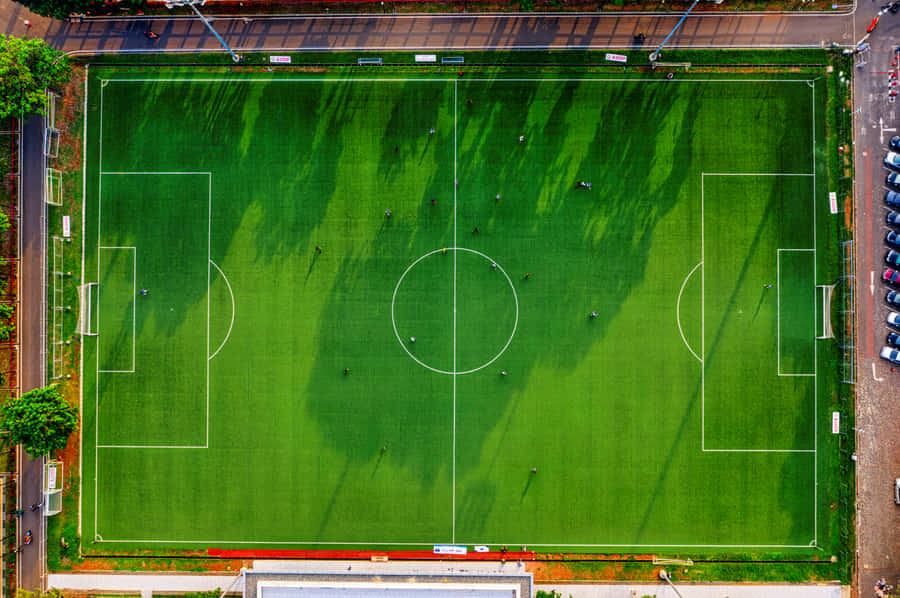 Aerial View Of Gbk Madya Football Stadium Wallpaper