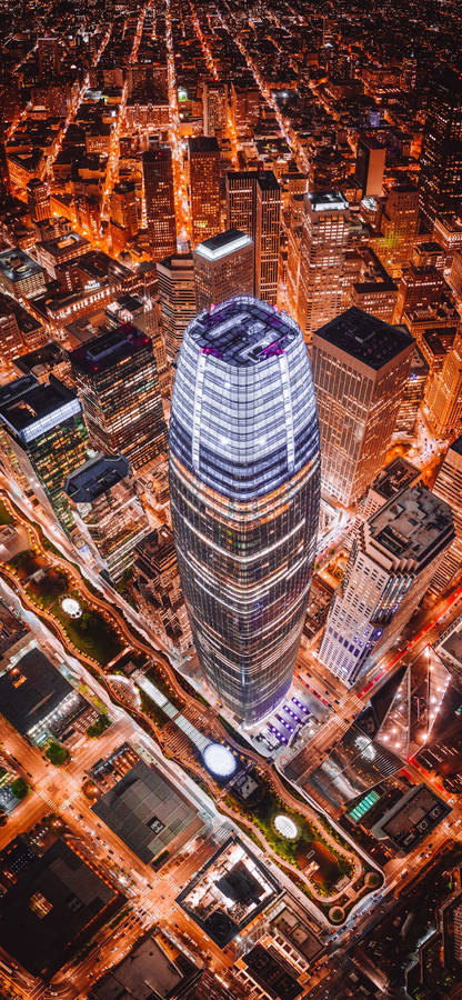 Aerial View San Francisco Iphone Wallpaper