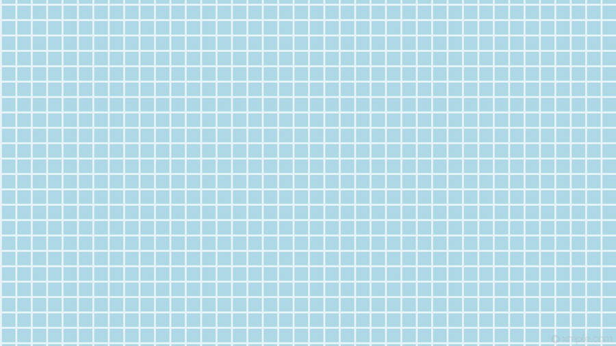 Aesthetic Baby Blue Grid Wallpaper