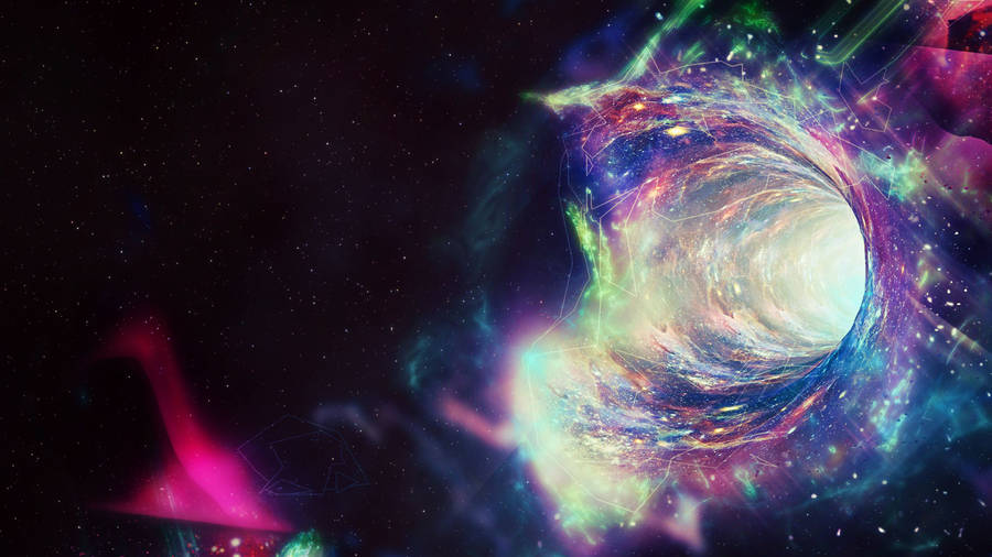 Aesthetic Chromebook Cosmic Whirl Wallpaper