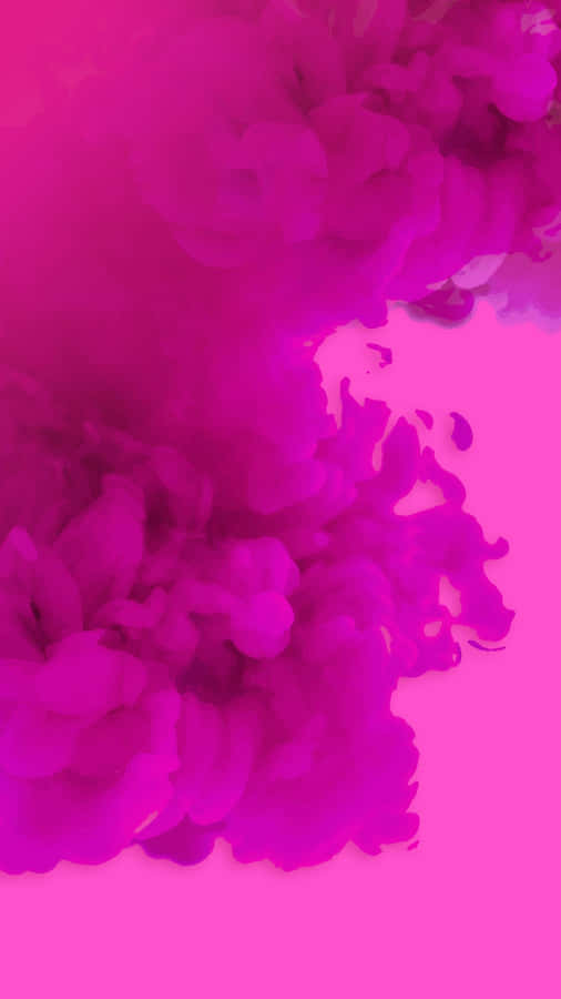 Aesthetic Dark Pink Smoke Wallpaper