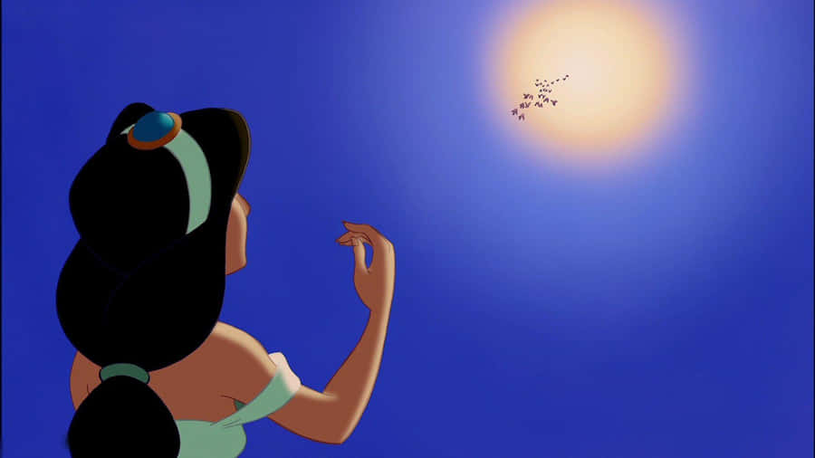 Aesthetic Disney Laptop - Welcome Cosmic Adventure Wallpaper