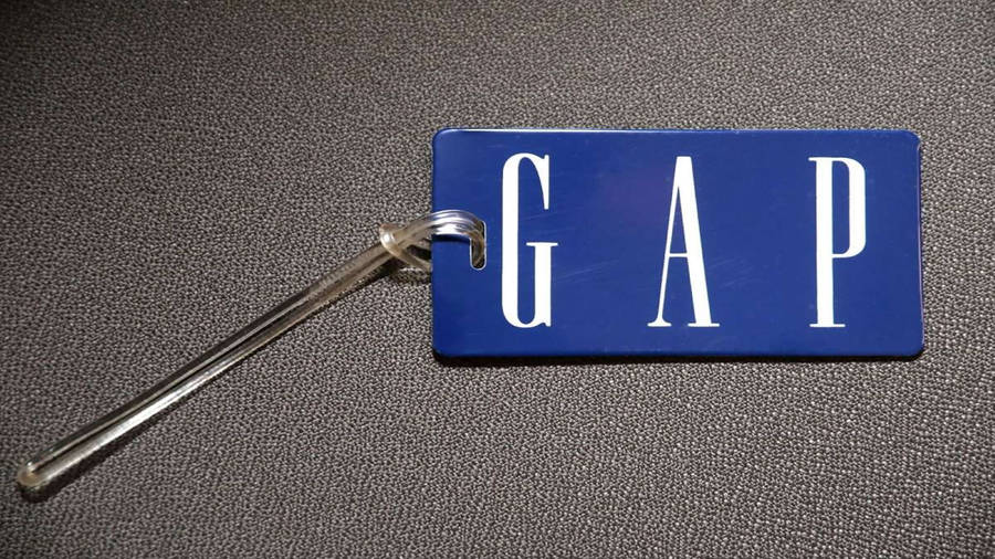 Aesthetic Gap Blue Tag Wallpaper