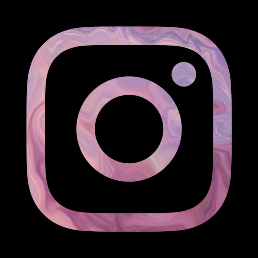 Aesthetic Instagram Pink Logo Wallpaper