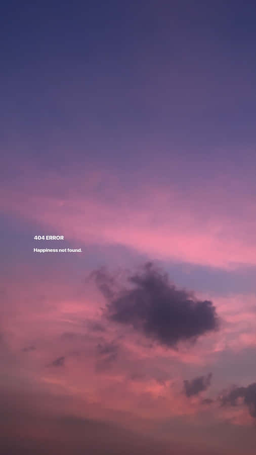 Aesthetic Instagram Sad Quotes Sky Wallpaper