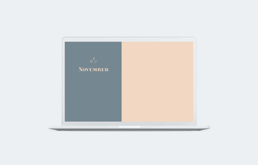 Aesthetic November Laptop Wallpaper