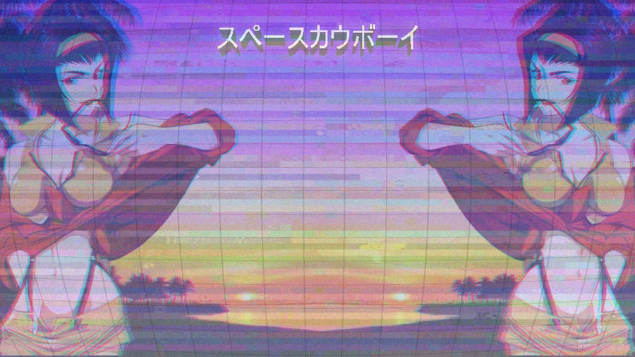 Aesthetic Pfp Faye Valentine Wallpaper