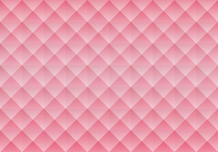 Aesthetic Pink Desktop Diamond Pattern Wallpaper