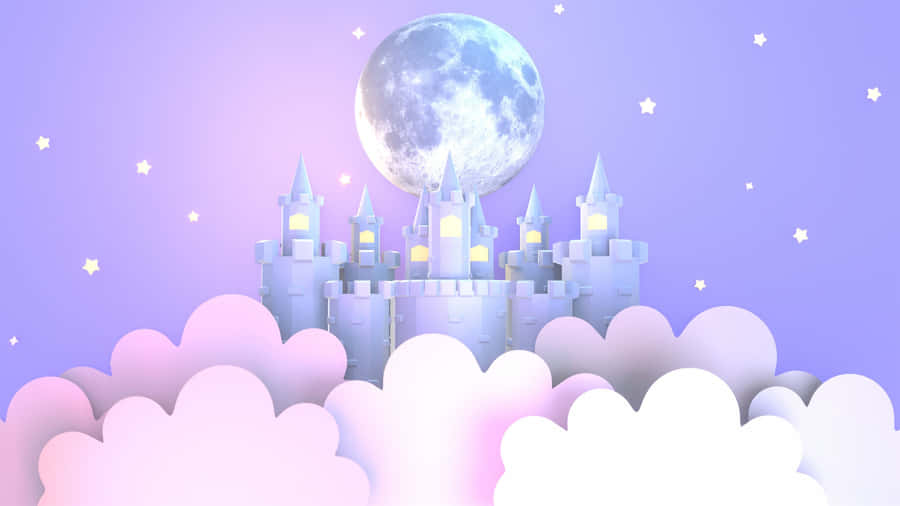 Aesthetic Purple Palace Cute Things Wallpaper