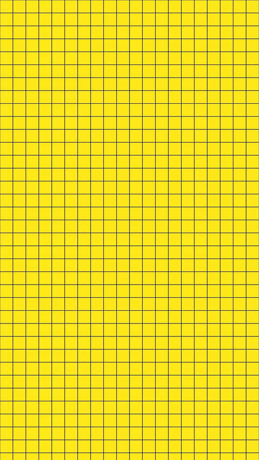 Aesthetic Strong Yellow Plaid Wallpaper