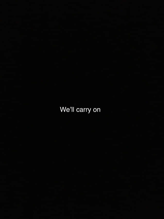 Aesthetic White And Black Iphone Inspirational Quote Wallpaper