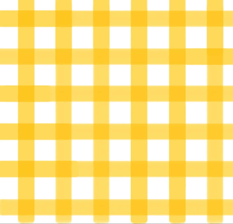 Aesthetic Yellow Big Plaid Wallpaper