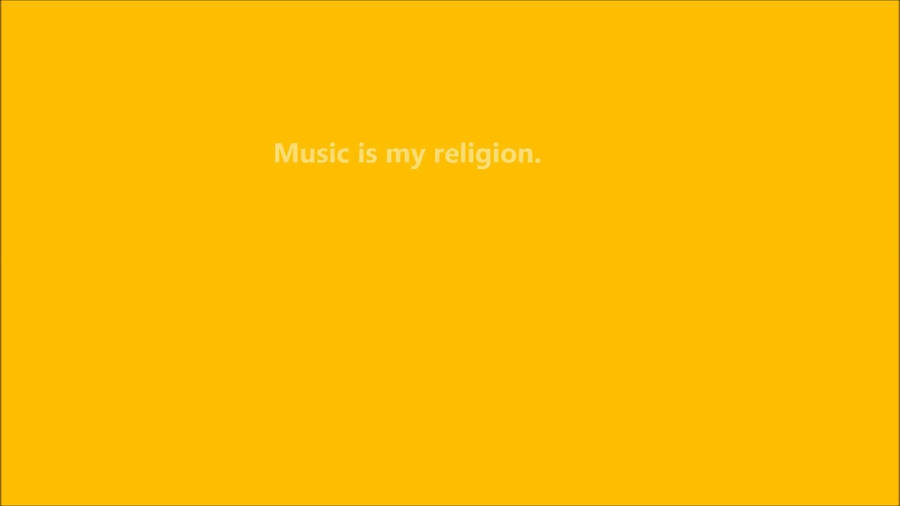 Aesthetic Yellow Laptop With Glowing Light, Perfect For Creative Writing Or Streaming Wallpaper