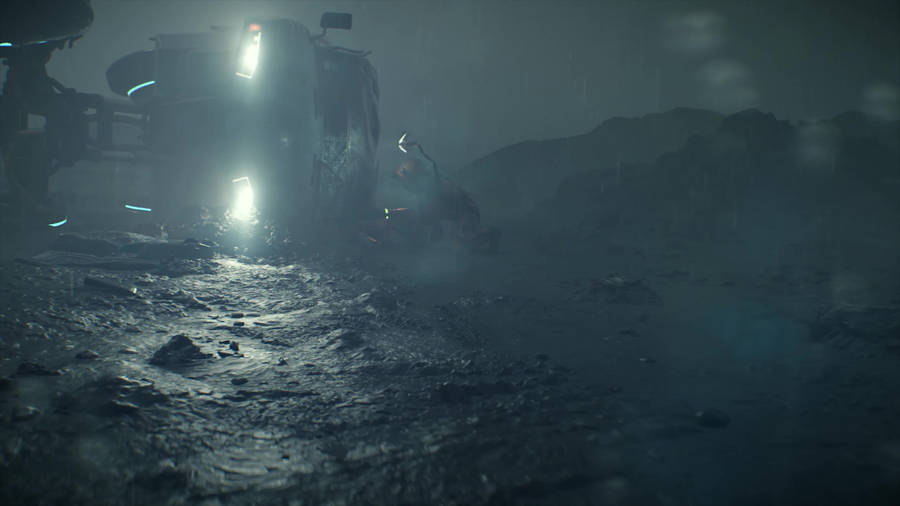 After Battle Scene Death Stranding 4k Wallpaper