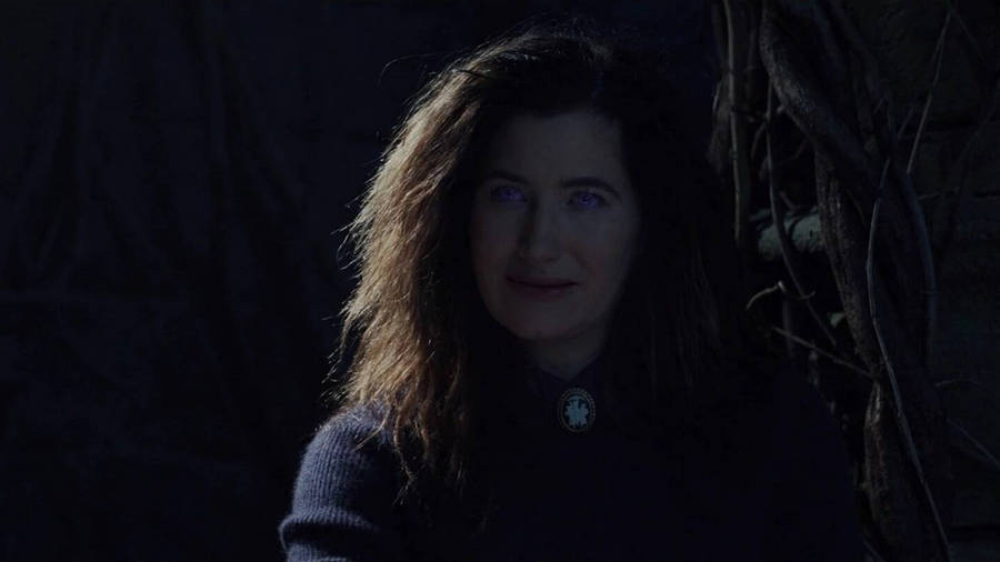 Agatha Harkness Landscape Violet Eyes Wallpaper