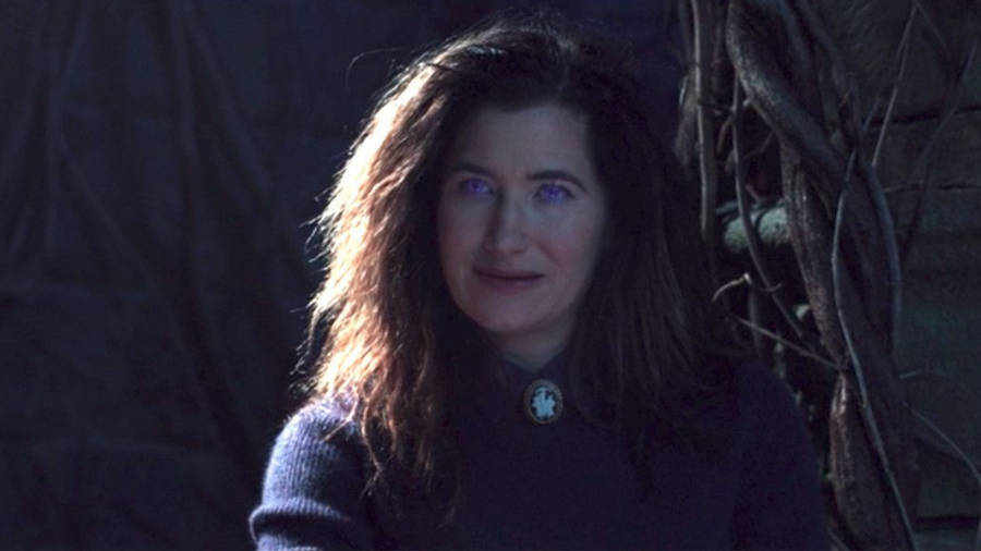Agatha Harkness - The Powerful Witch From Marvel Universe Wallpaper