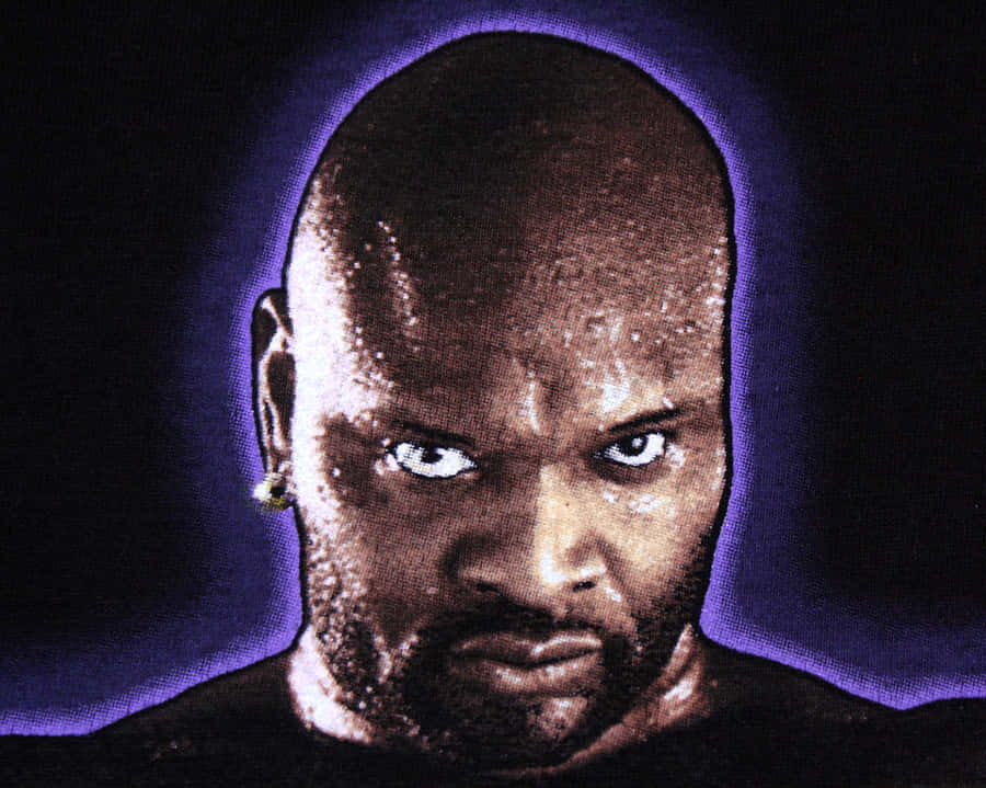 Ahmed Johnson Violet Aura Wallpaper