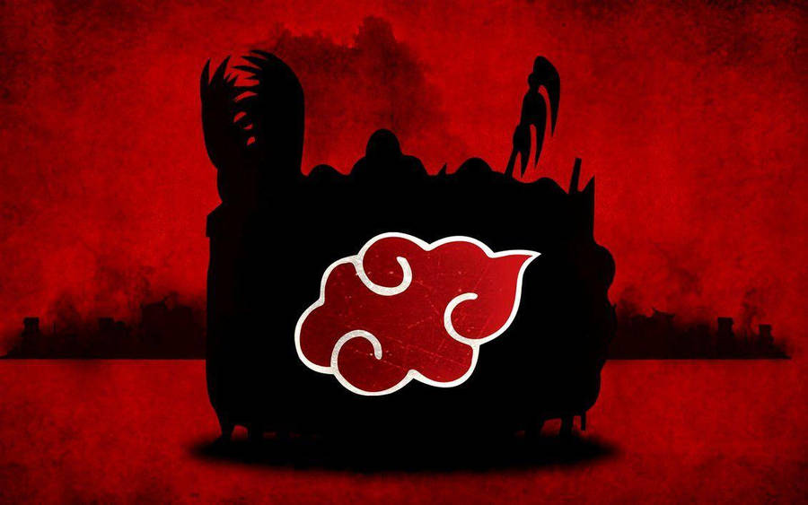 Akatsuki Cloud Iphone Silhouette Wallpaper