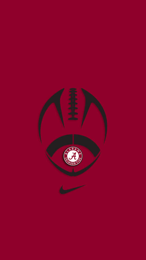 Alabama Football Crimson Tide Logo Vector Design Wallpaper