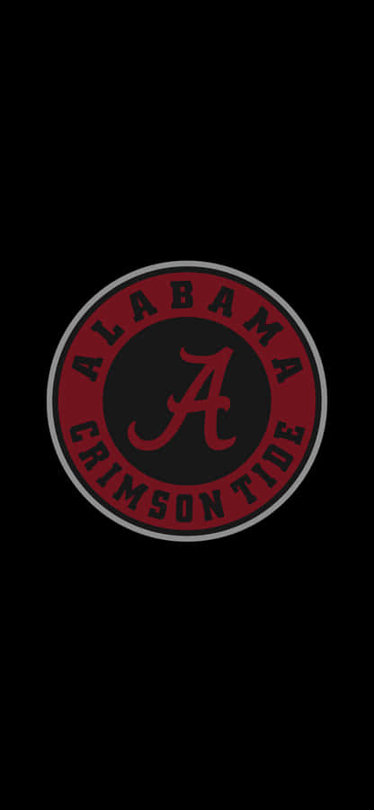 Alabama Football Logo 1331 X 2880 Wallpaper