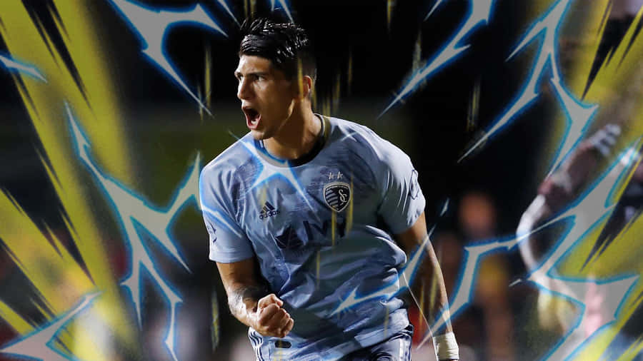 Alan Pulido Anime Effects Wallpaper
