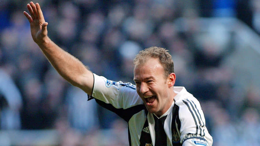 Alan Shearer Retro Old Photo Newcastle United Fc Wallpaper