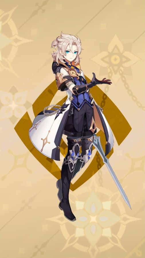 Alchemist Albedo Of Genshin Impact Wallpaper