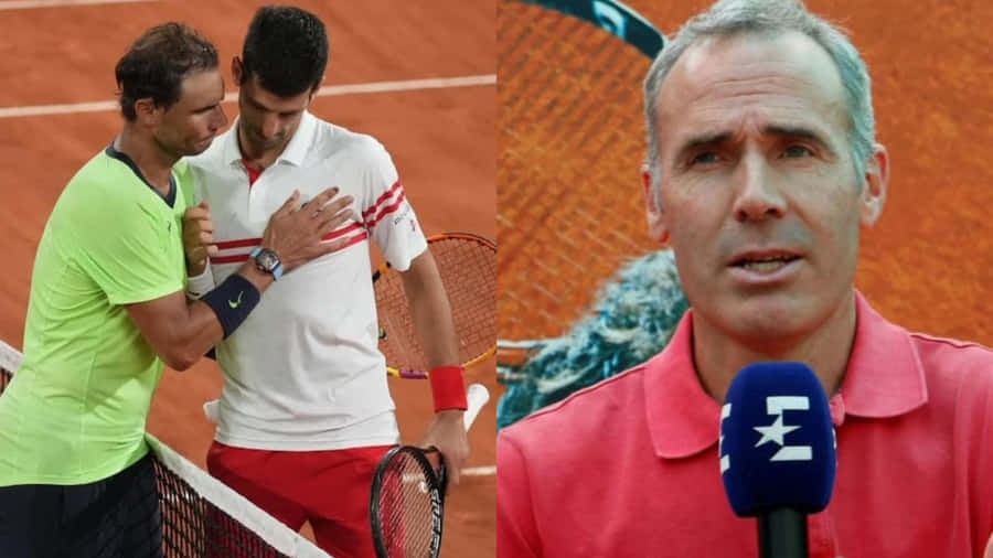 Alex Corretja On Djokovic Versus Nadal Match Wallpaper