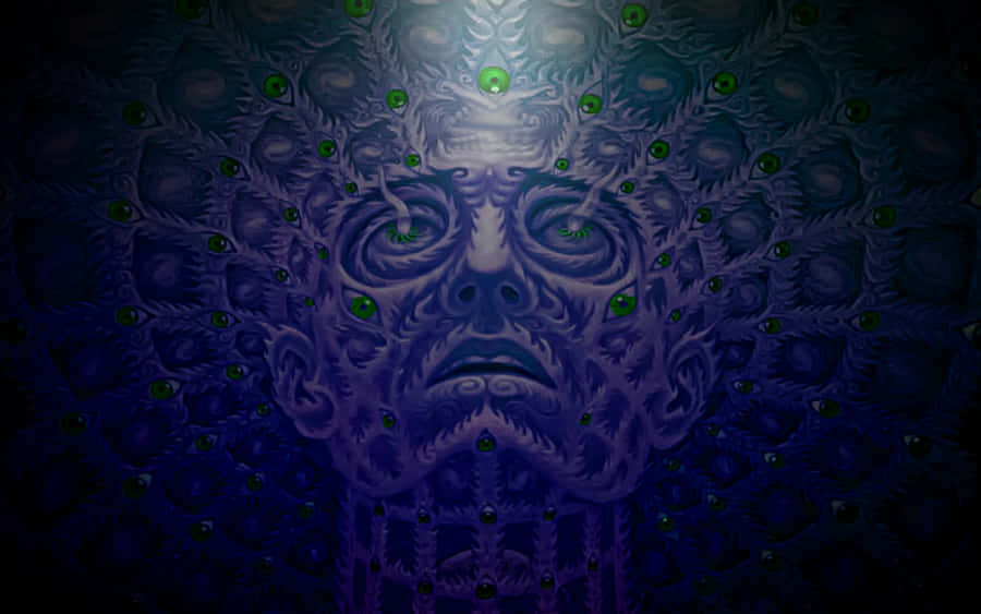 Alex Grey’s Celestial Vision Wallpaper