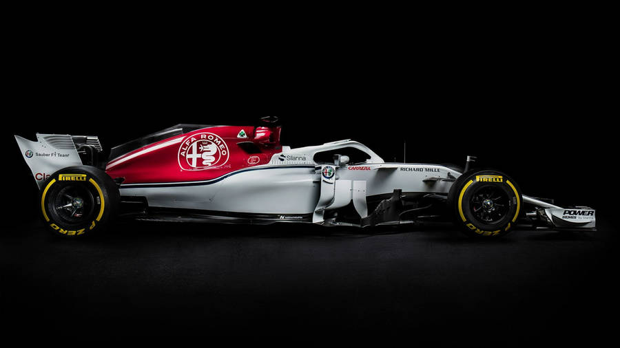 Alfa Romeo Sauber F1 Racing Car Wallpaper