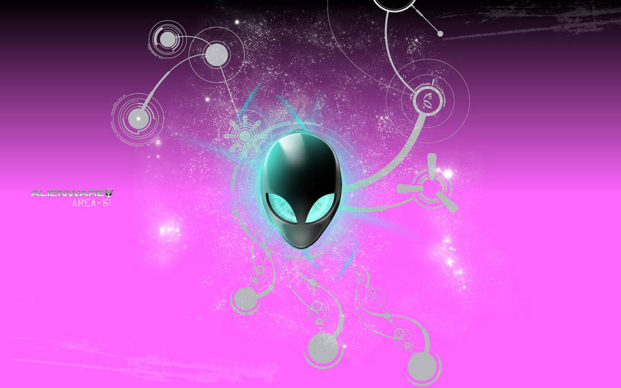 Alienware Default Pink Aesthetic Wallpaper