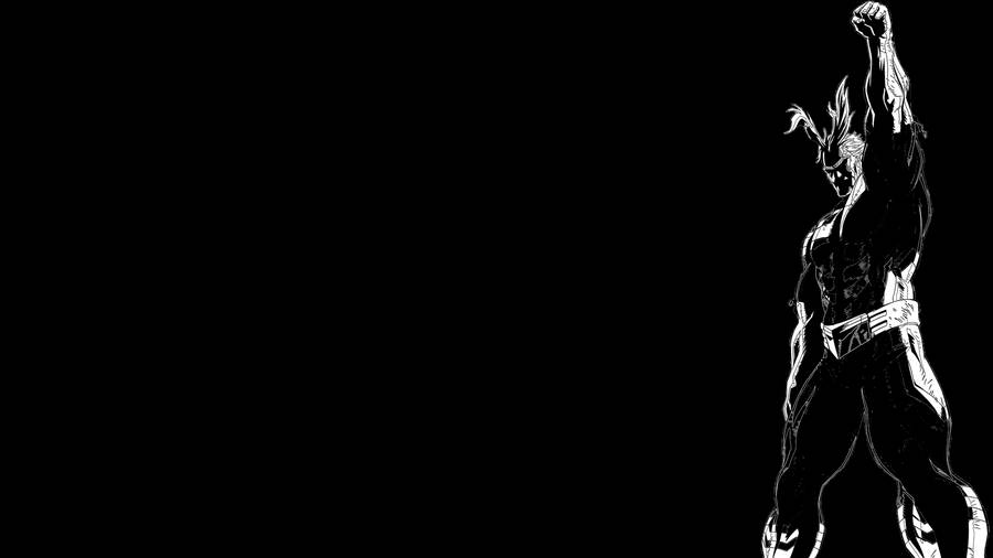 All Might, One For All, Ready To Fight! Wallpaper