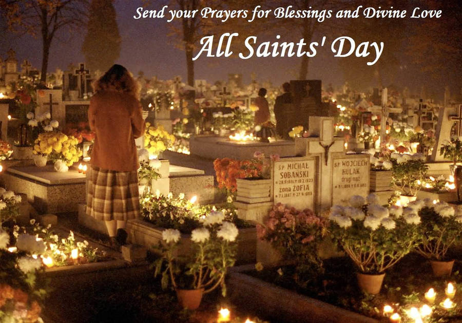 All Saints Day Memorial Park Wallpaper